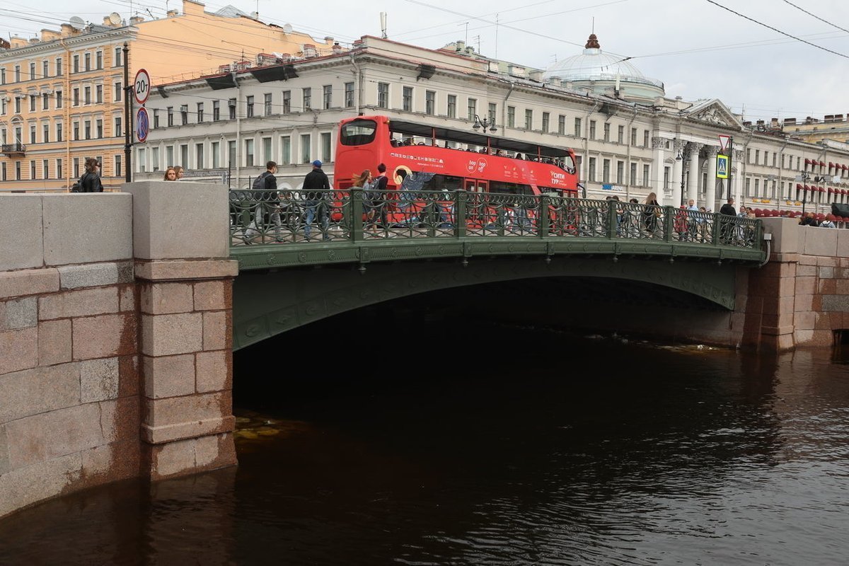 желтый мост санкт петербург