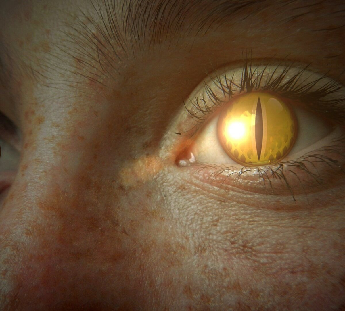 Золотые глаза фото