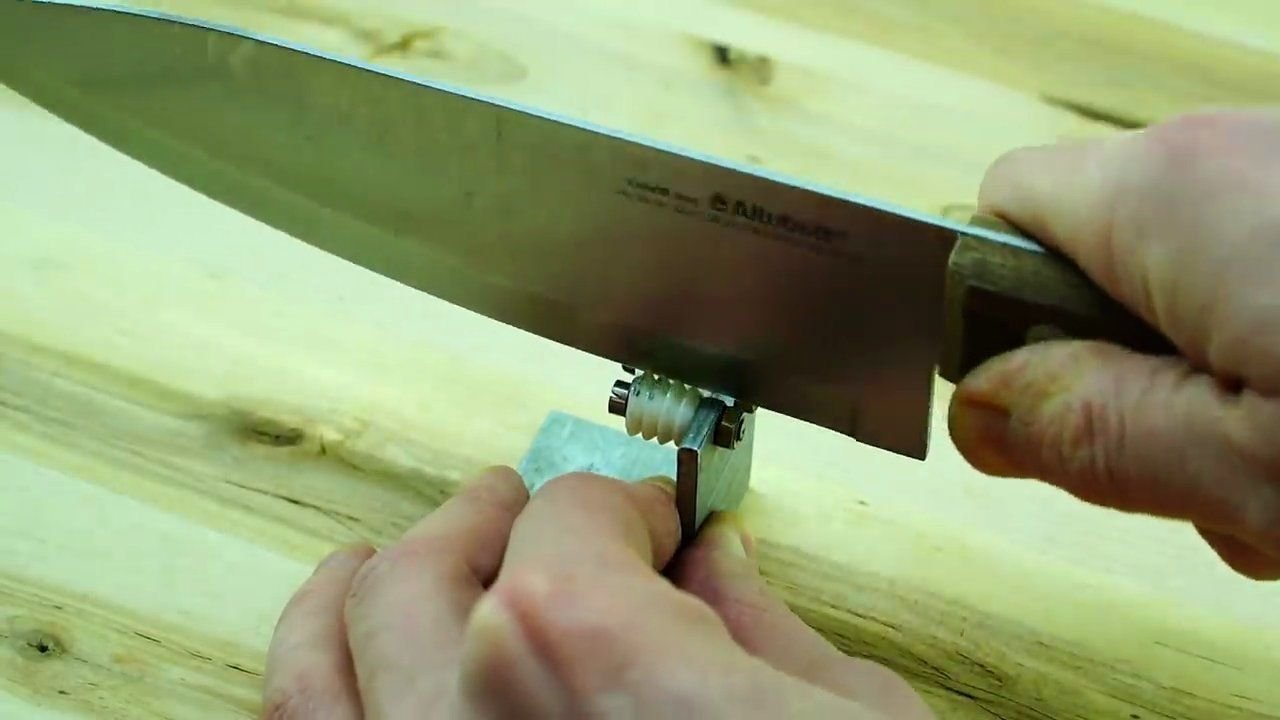 Лучшая заточка для ножей - делаем из керамических свечей зажигания ...