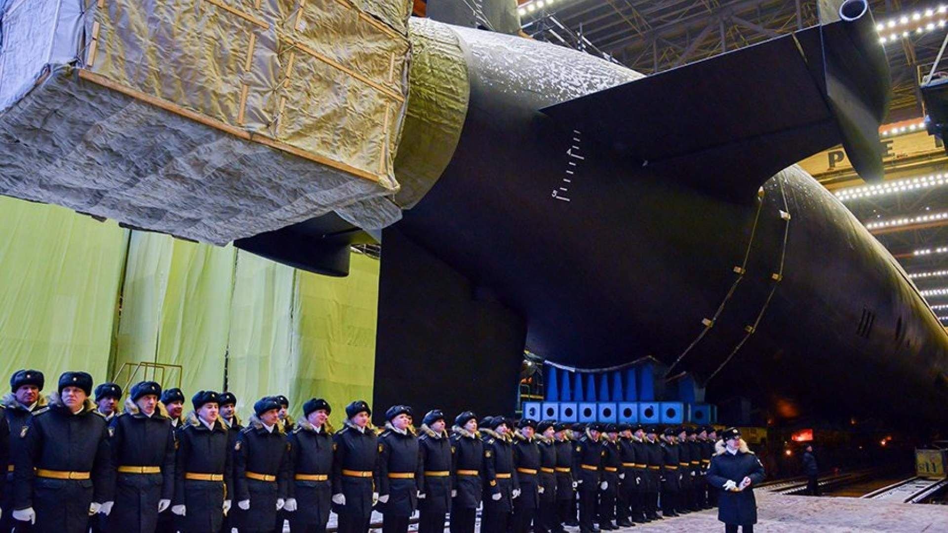 Подводный ракетоносец «Генералиссимус Суворов»