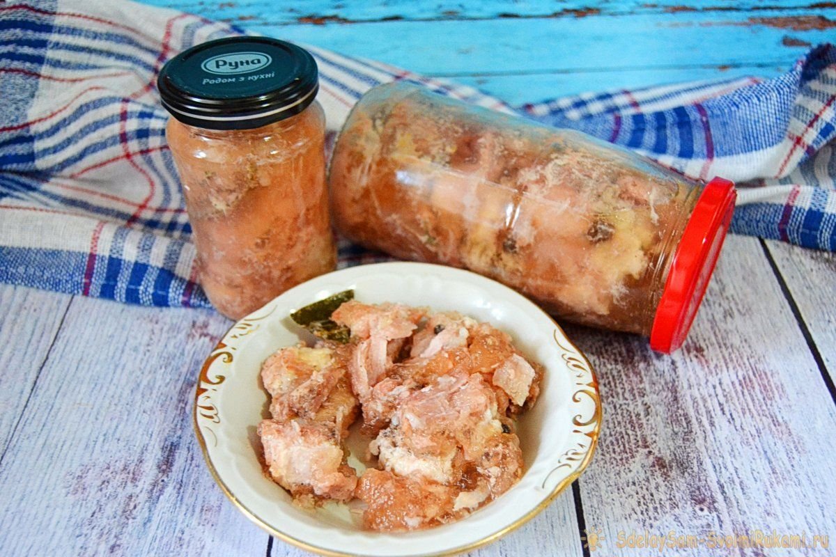 Как приготовить тушенку из свинины в мультиварке 🐷 самый простой рецепт ...