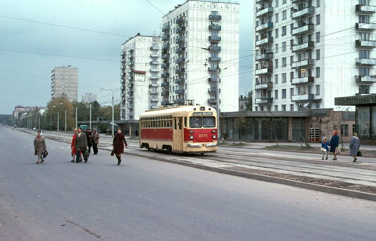 москва улица 1970 год