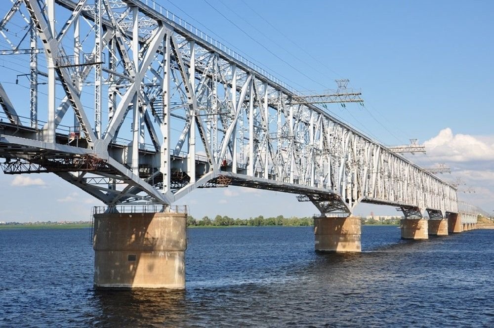 Строительство моста в данкове