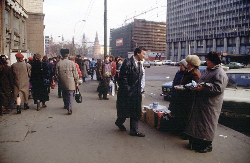 Москва 1990 х годов