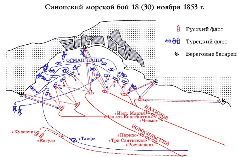 На схеме обозначен и подписан город ставший базой российского черноморского флота