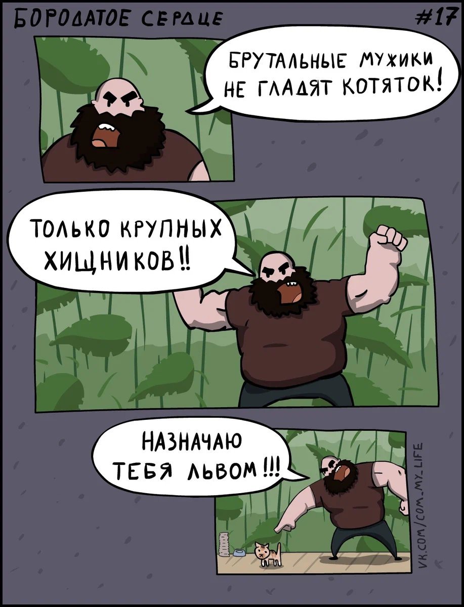 Как будто я родился уже бородатым