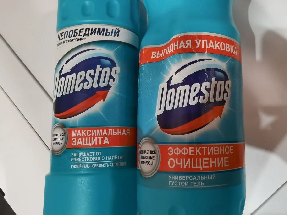 Доместос для ванны от известкового налета