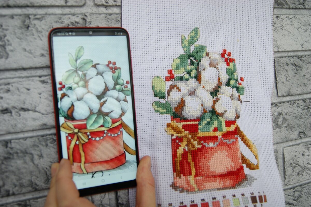 Как вышивать с нанесенным рисунком