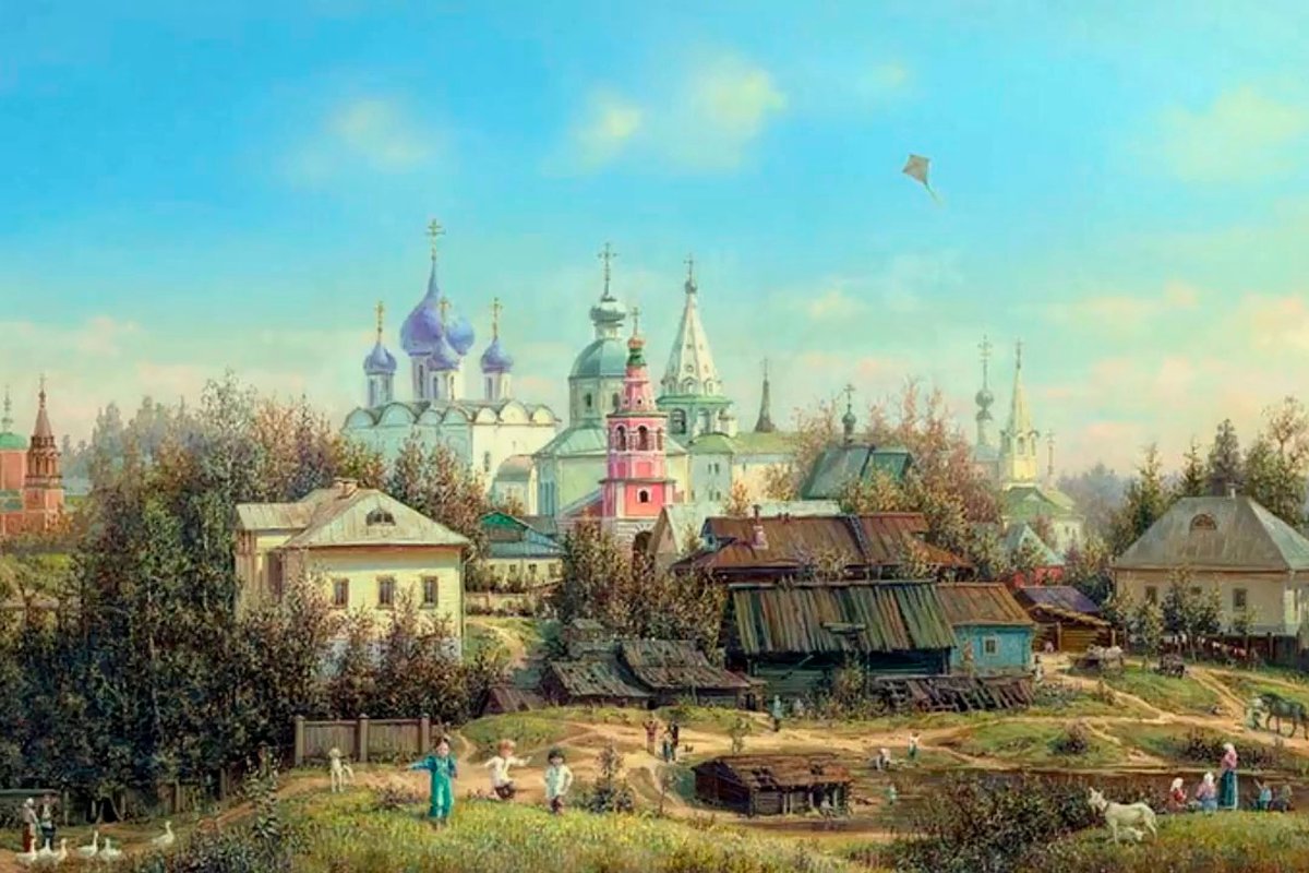 Картины художников древняя русь