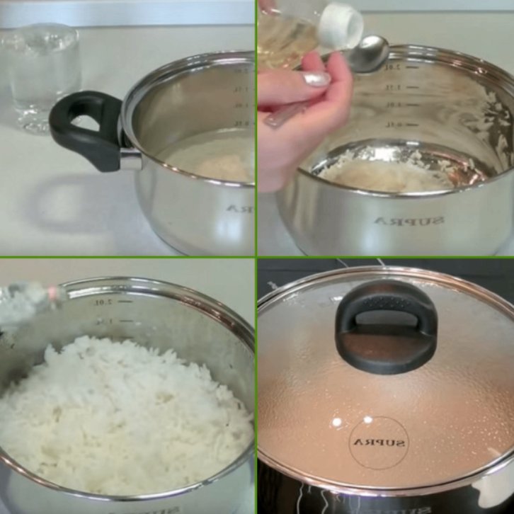 Рис варить в холодной или горячей воде. Рассыпчатый рис в кастрюле на воде. Кастрюля для варки риса и круп. Отварить рис рассыпчатым на гарнир в кастрюле. Как варить рис на гарнир рассыпчатый в кастрюле.
