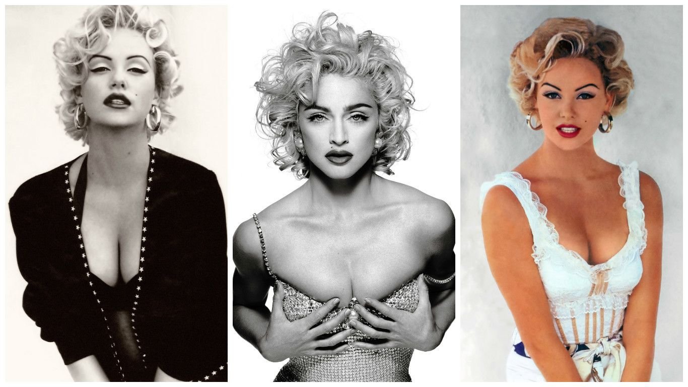 Madonna Marilyn Monroe Photo Shoot
