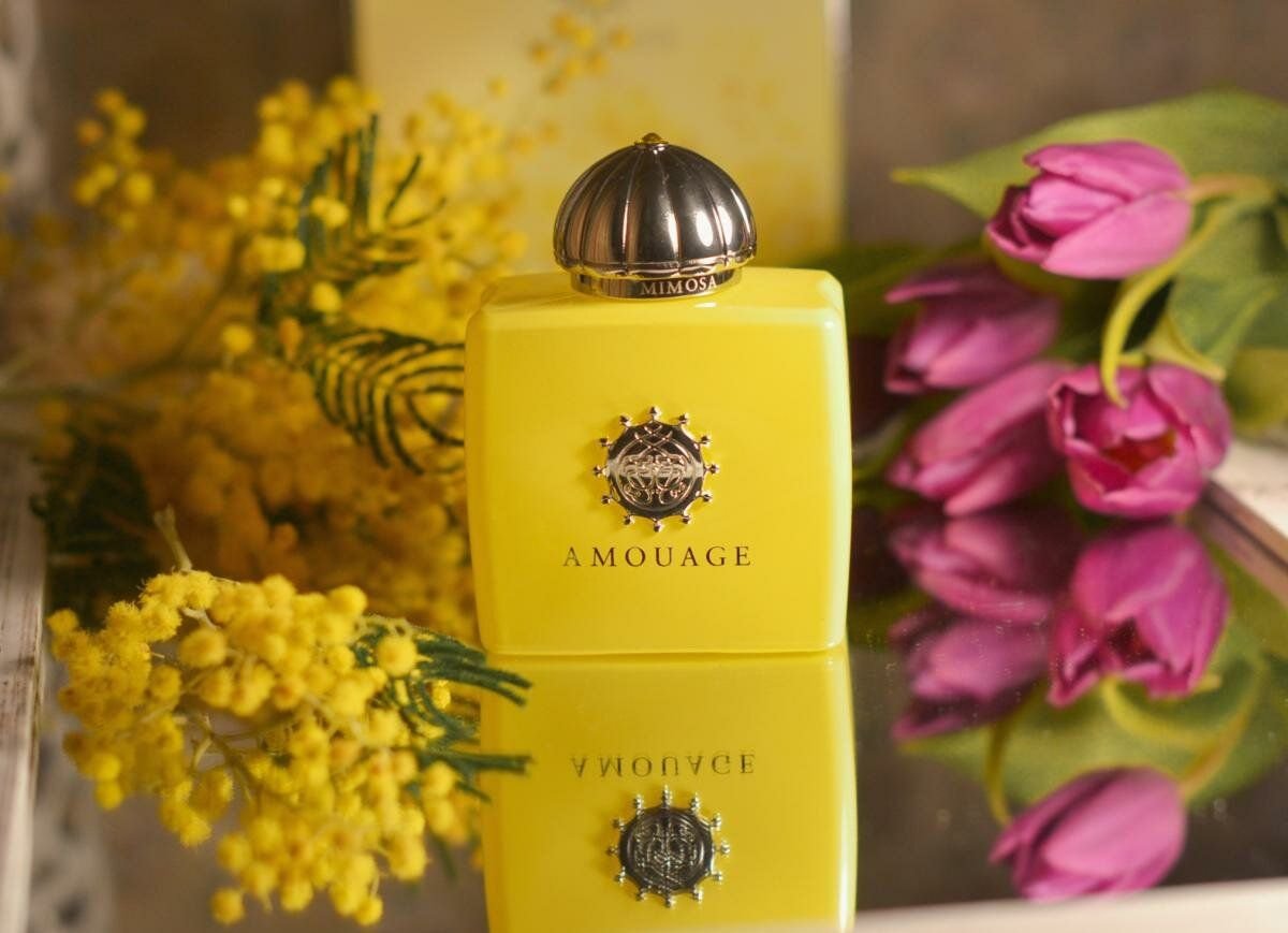 Амуаж лав мимоза. Амуаж Мимоза. Amouage Love Mimosa 100мл. Amouage Love Mimosa набор.