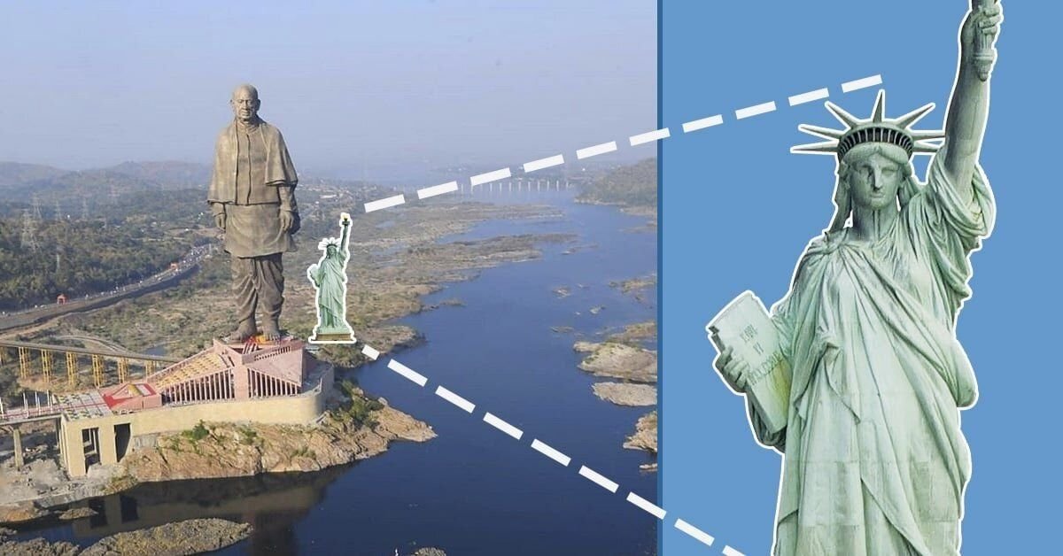 Индия самая высокая статуя в мире фото