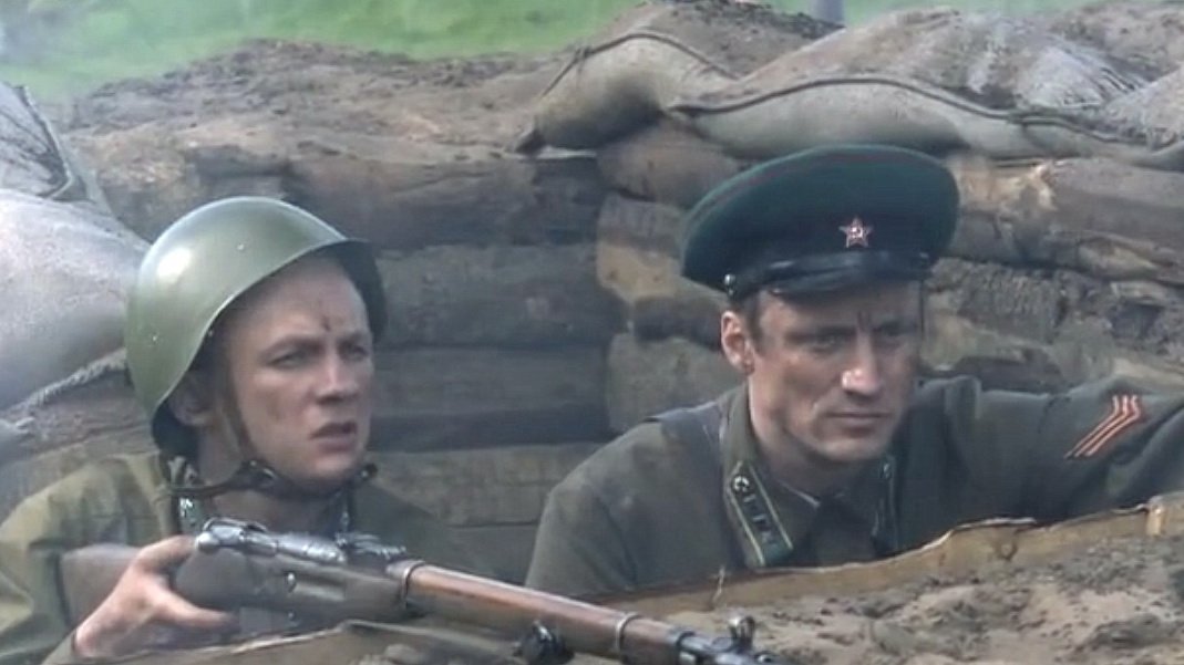 Пограничники 22 июня 1941 года. Кадр из телевизионного сериала "Застава Жилина"