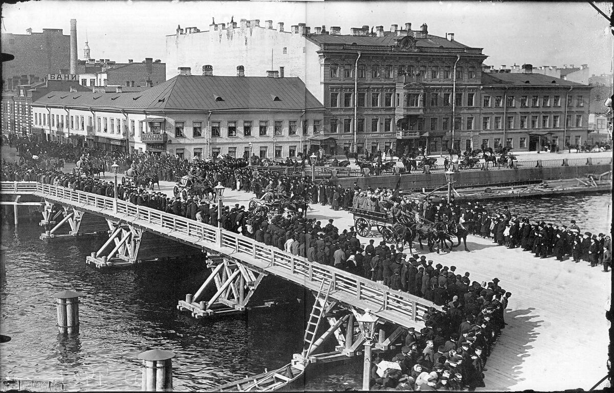 египетский мост в санкт петербурге старые