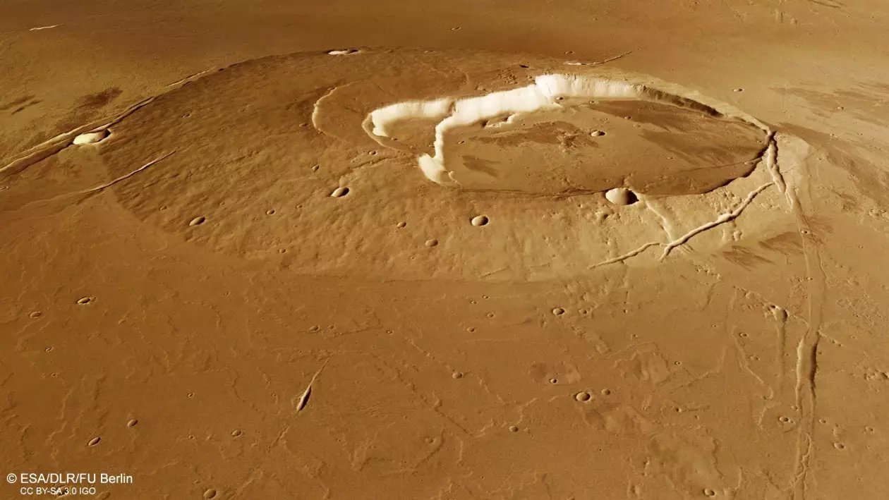 Снимок Марса 2021