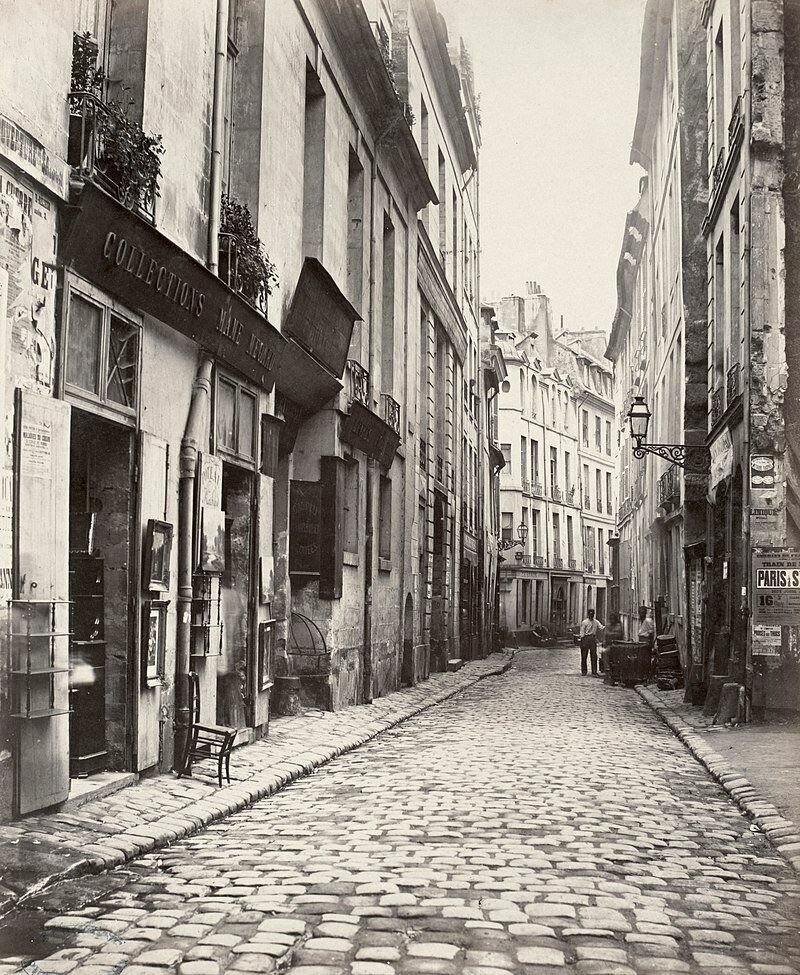 Улицы старого парижа