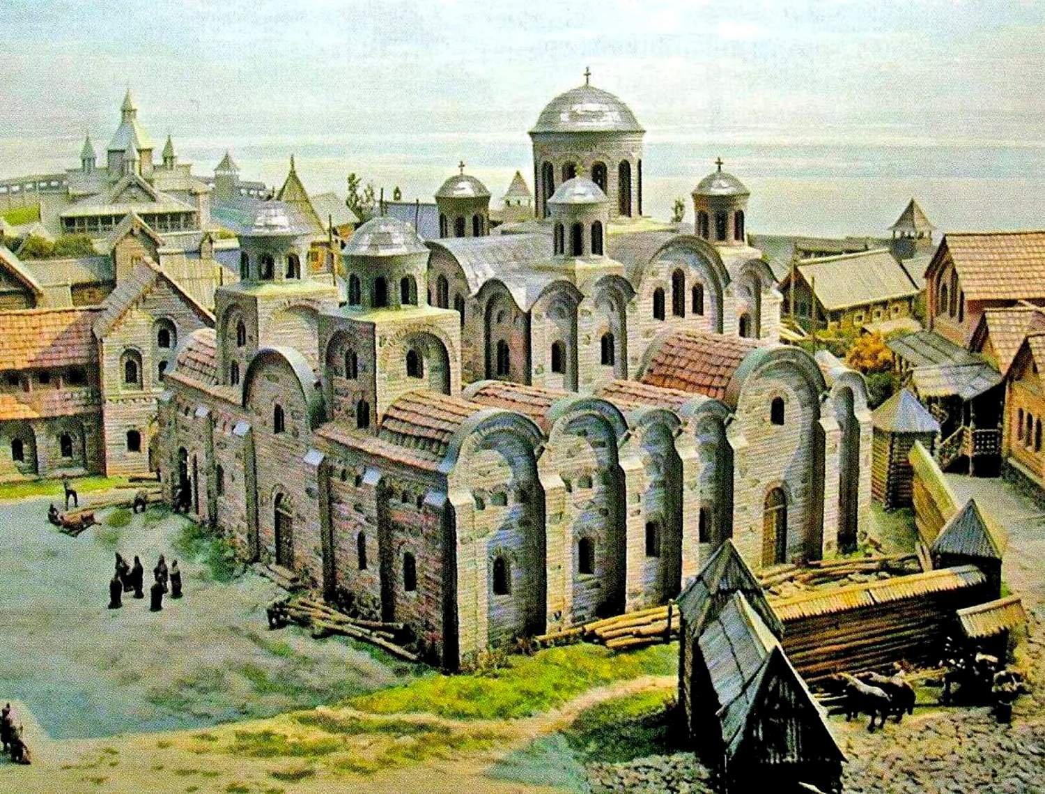 Десятинная Церковь в Киеве 10 век