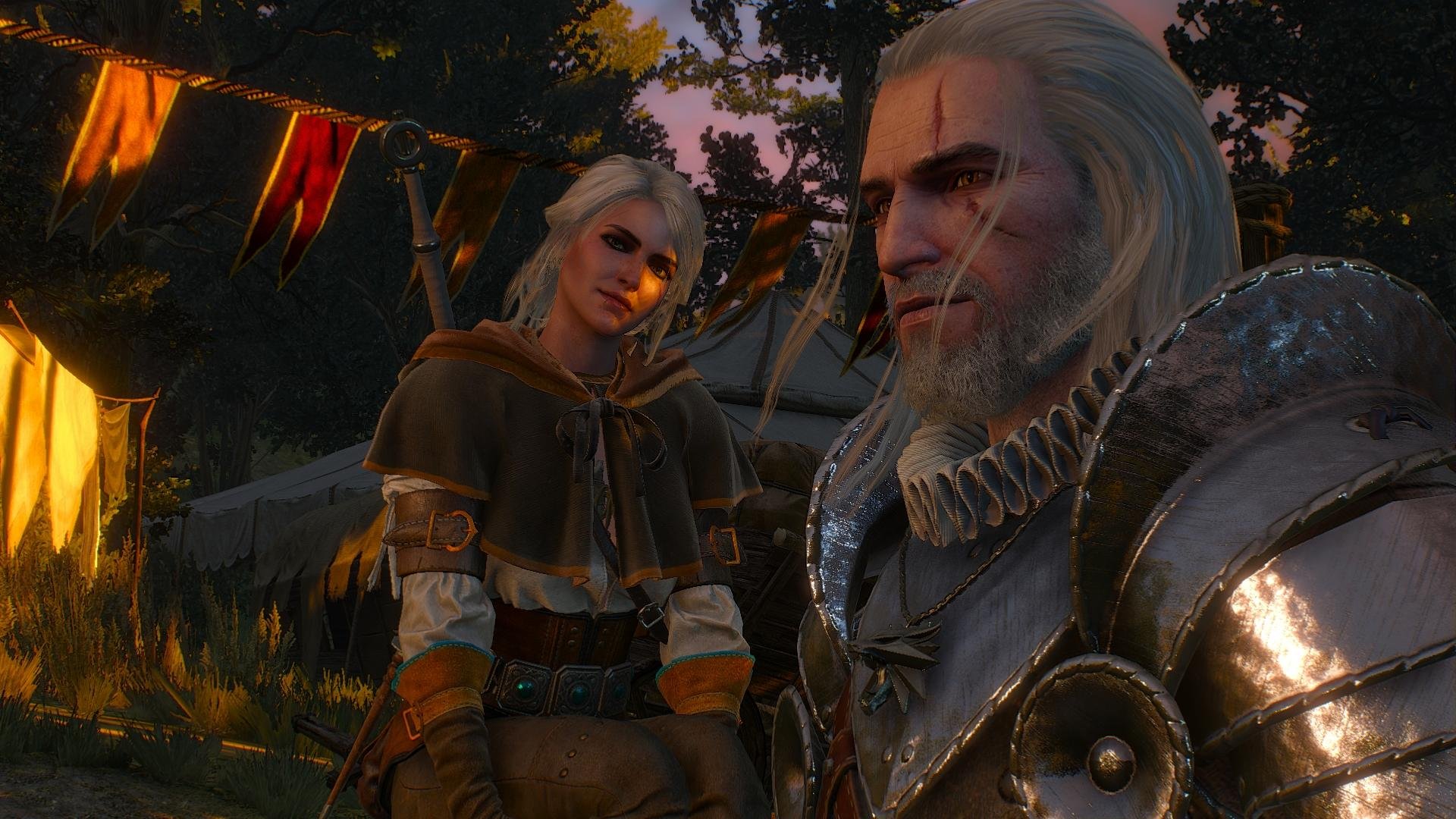 The witcher 3 geralt and ciri фото 92