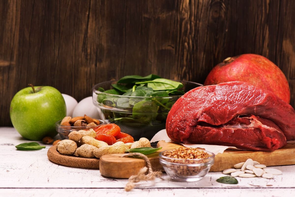 Железо в питании мясо