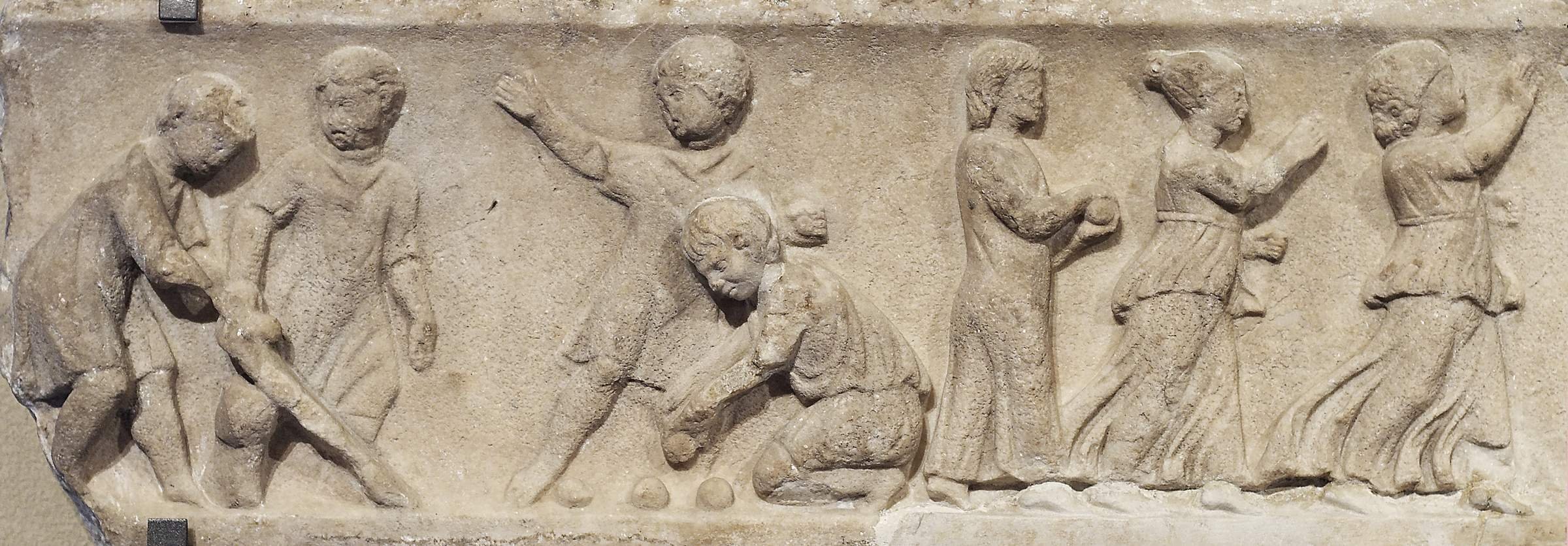 Детские игры в древнем Риме