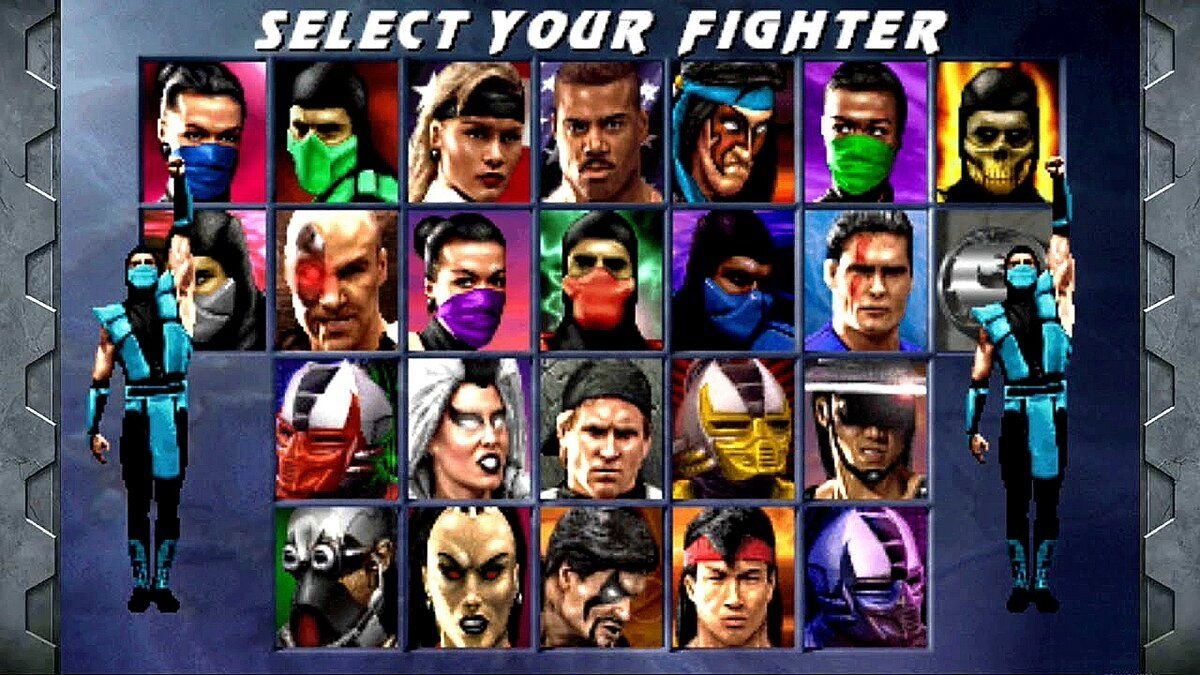 Select your Fighter mk3