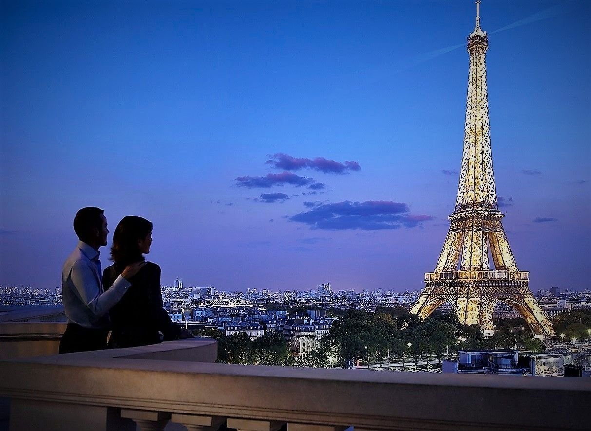 Эльфовой башни в Париже