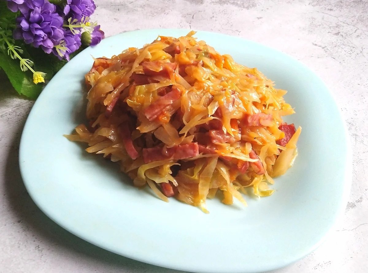 Капуста тушеная для пирогов