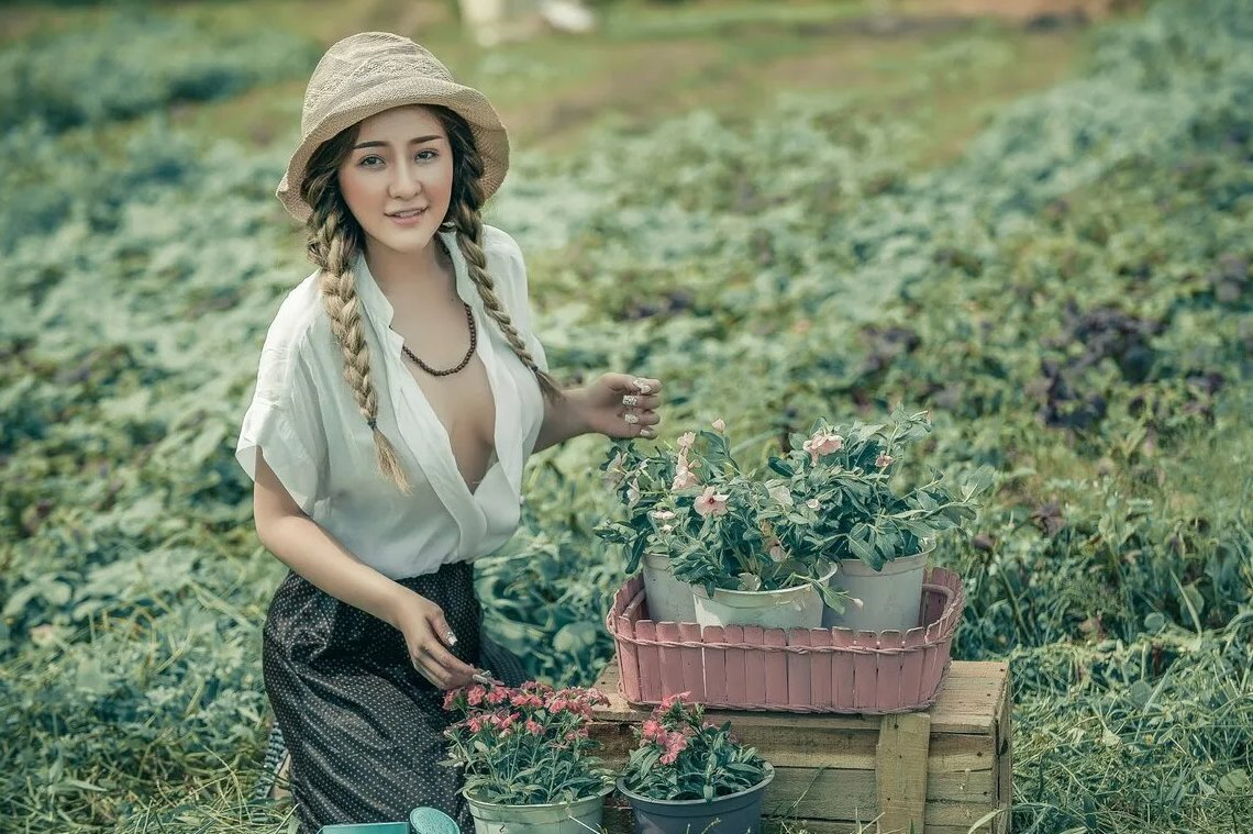 Красотка в деревне