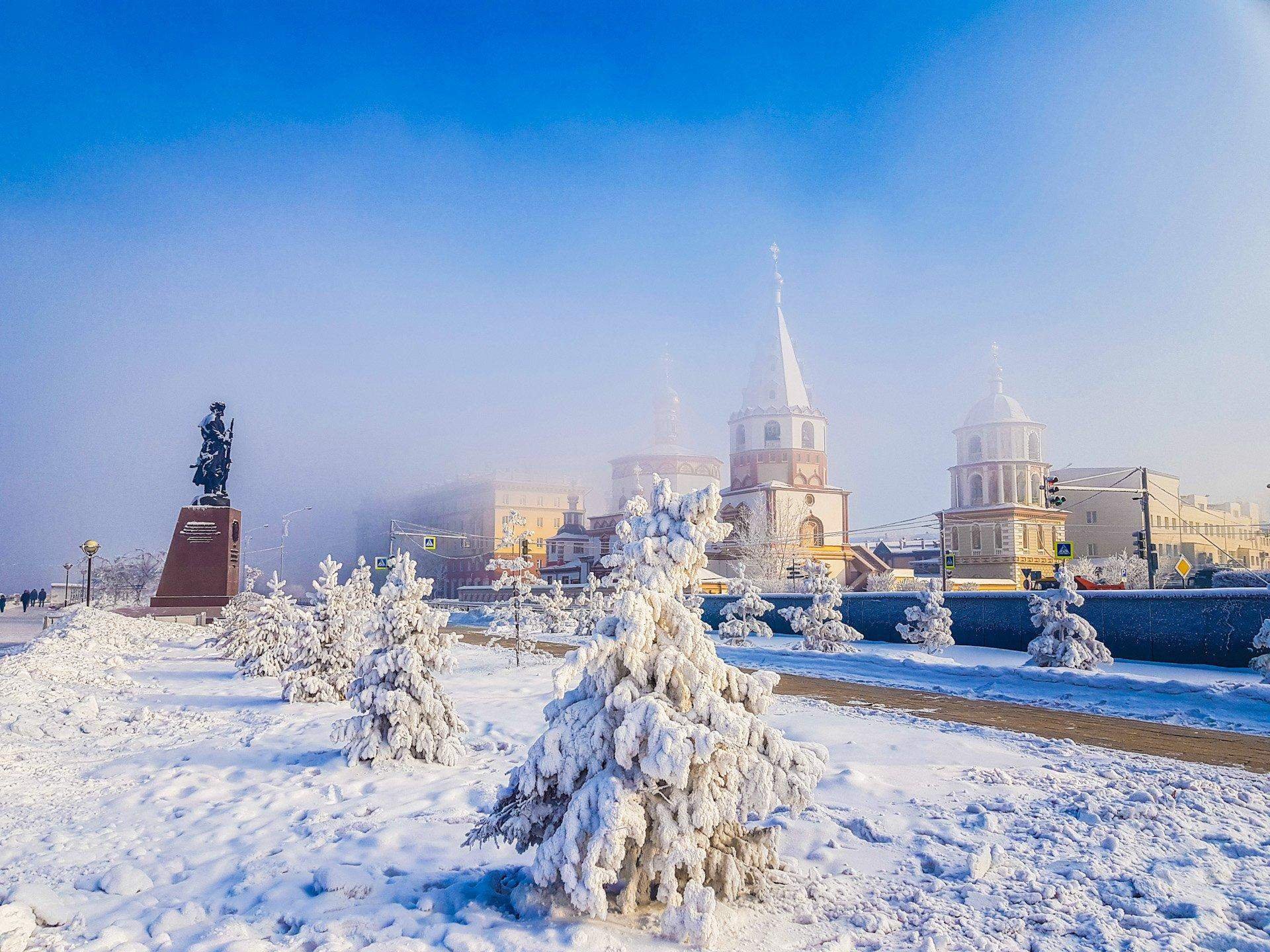 Иркутск зима фото