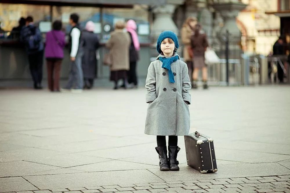 Картинка ребенок потерялся на улице