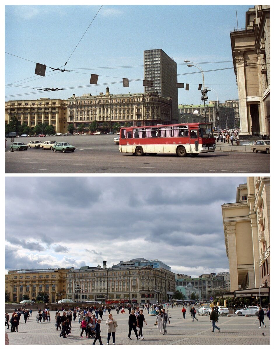москва в разные годы