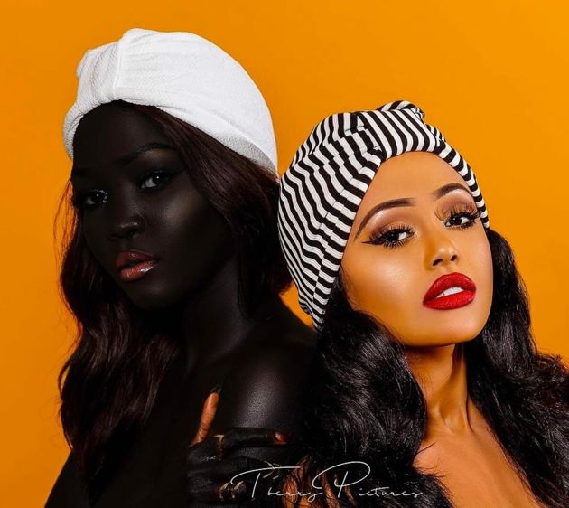 Модели из ЮАР с невероятно черной кожей, от которых в восторге многие в мире