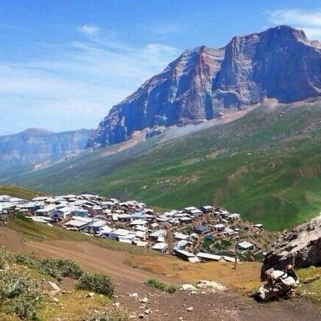 Как выглядит аул Куруш в Дагестане на высоте 2560 метров