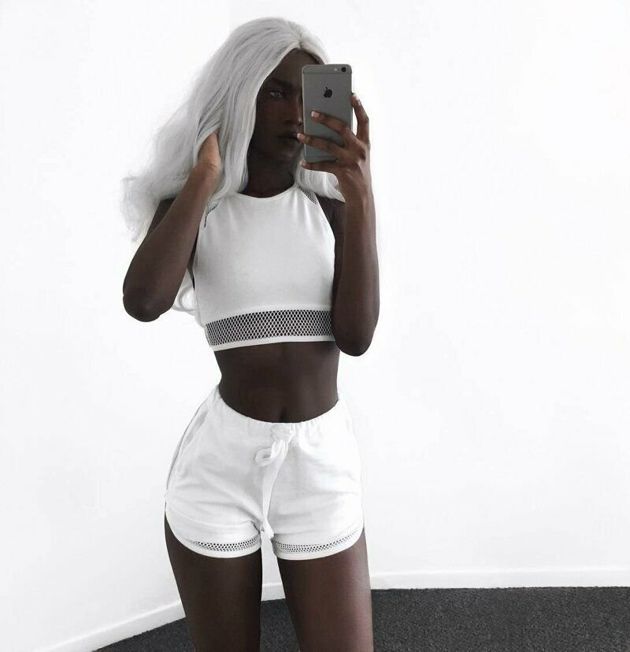 Модели из ЮАР с невероятно черной кожей, от которых в восторге многие в мире