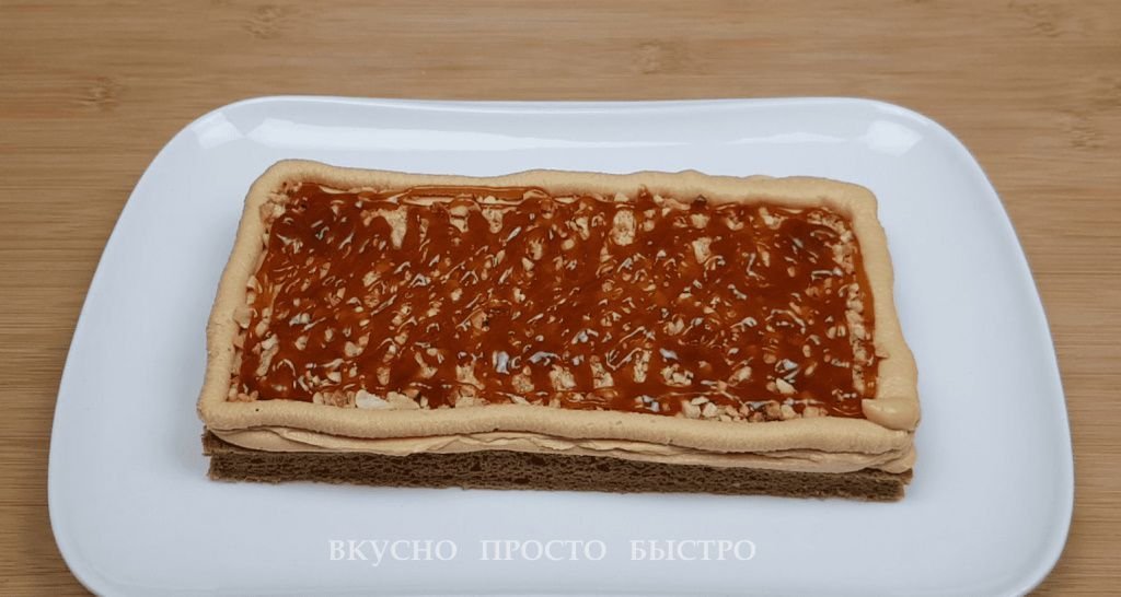 Карамельный торт - рецепт на канале Вкусно Просто Быстро