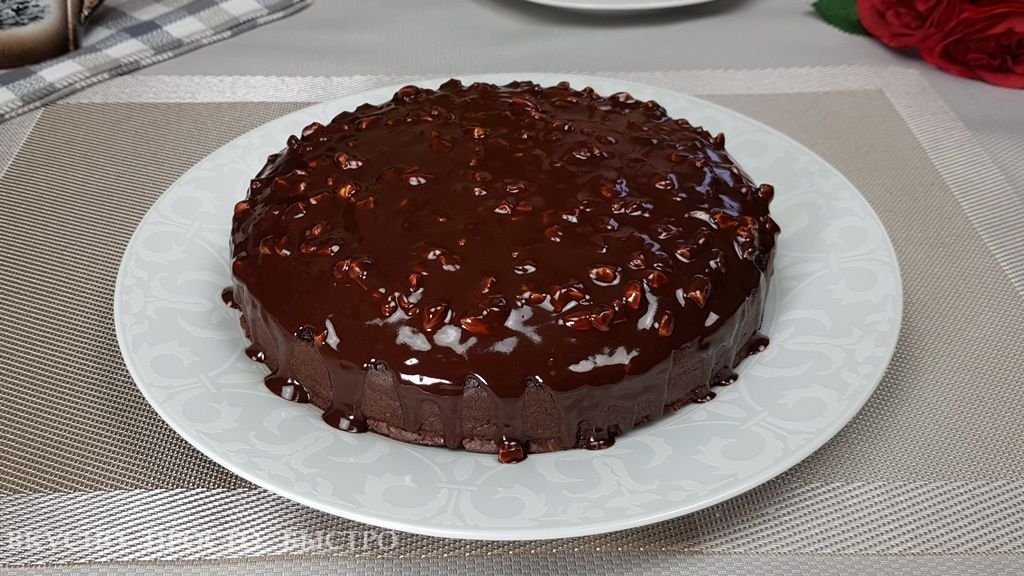 Шоколадный пирог без муки - рецепт на канале Вкусно Просто Быстро