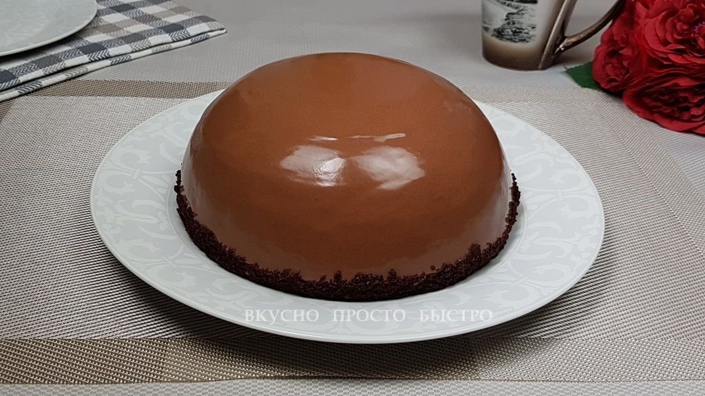 Шоколадный торт в микроволновке - рецепт на канале Вкусно Просто Быстро