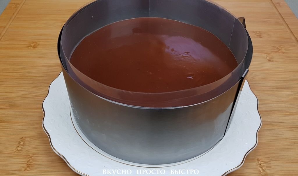 Муссовый торт с вишней и шоколадом - рецепт на канале Вкусно Просто Быстро