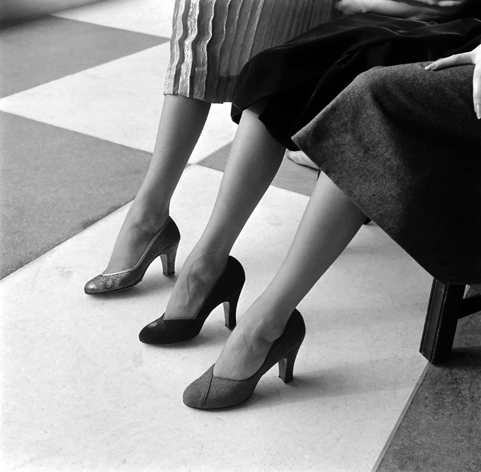 Туфли 50-х годов женские