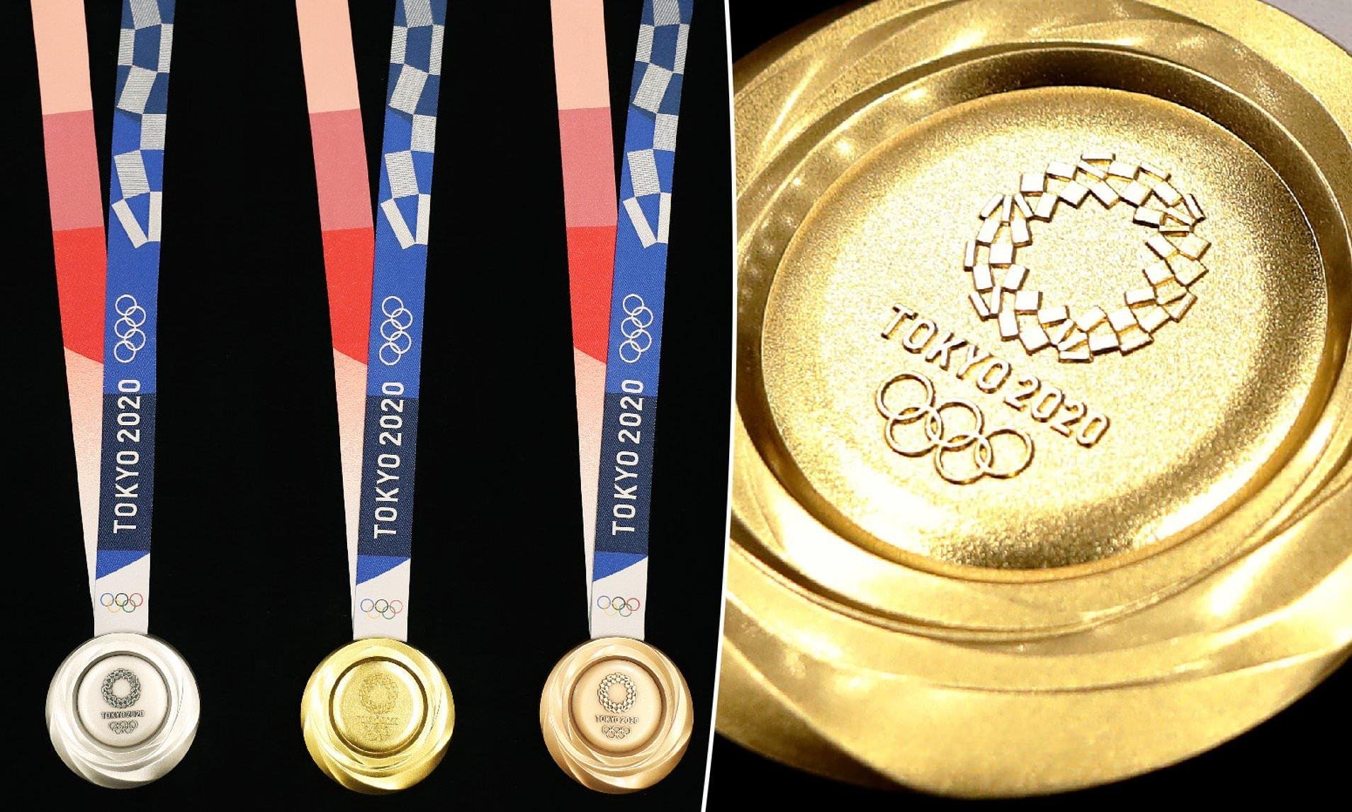 The most medals. Медали олимпиады в Токио 2021. Олимпийская медаль Токио. Медали Токио 2020. Золотая Олимпийская медаль Токио.