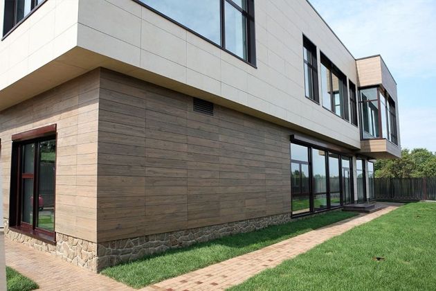 Вентилируемый фасад – стильный вариант отделки частного дома