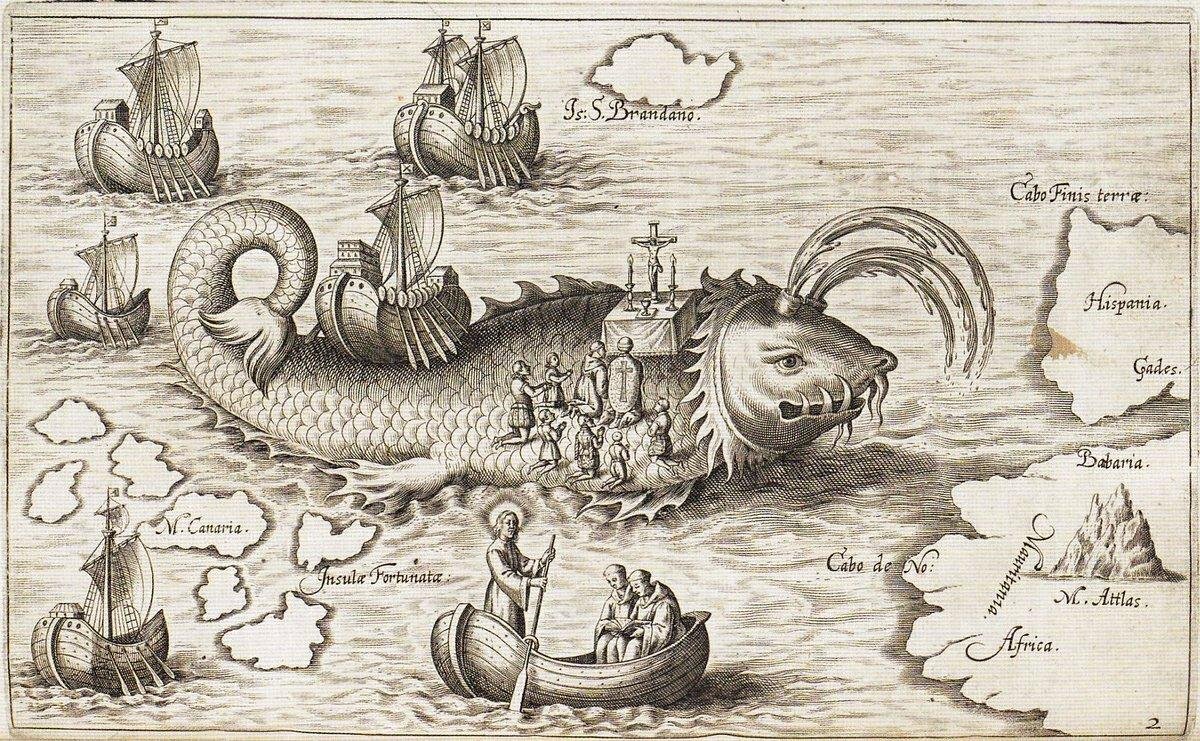 Древнее Морское чудовище Левиафан