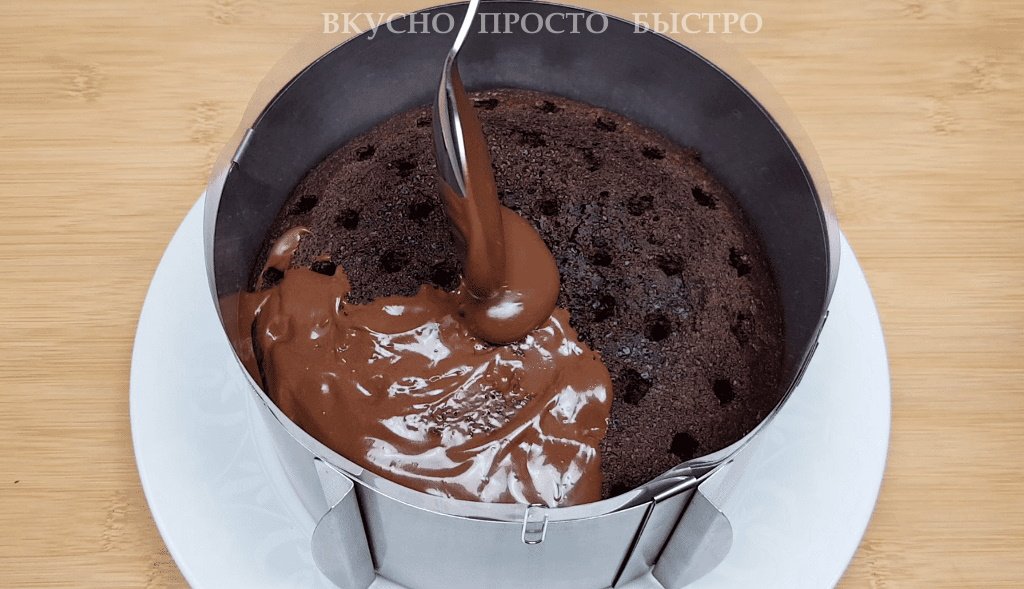 Шоколадный торт с изюминкой - рецепт на канале Вкусно Просто Быстро