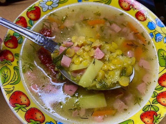 Как необычно сварить обычный гороховый суп