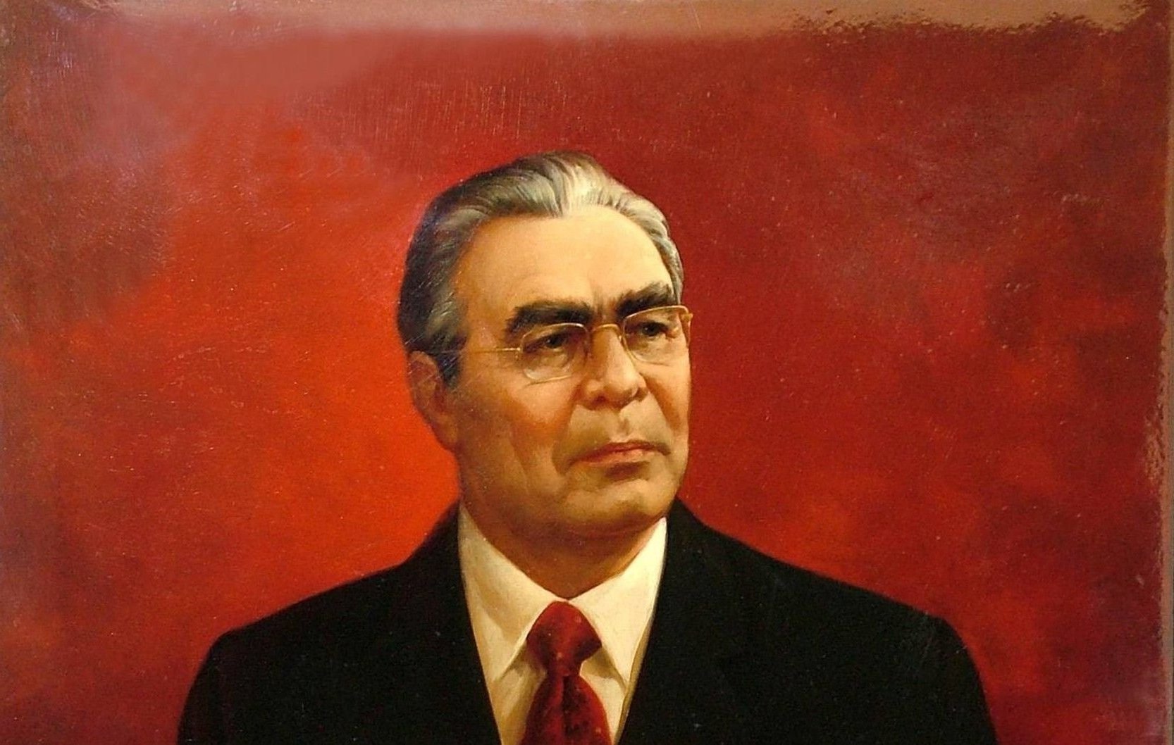Брежнев 1953. Налбандян портрет Брежнева.