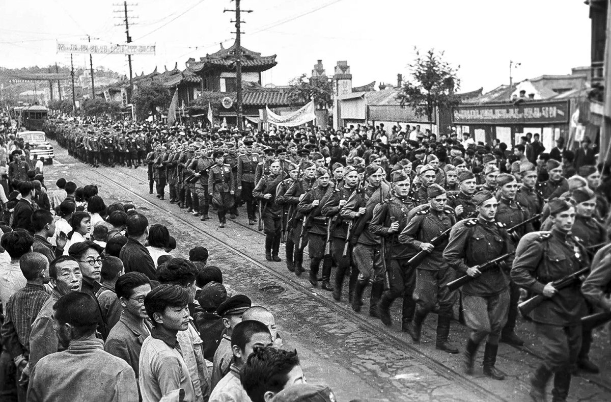 Начало японской войны дата. Освобождение Кореи советскими войсками 1945.