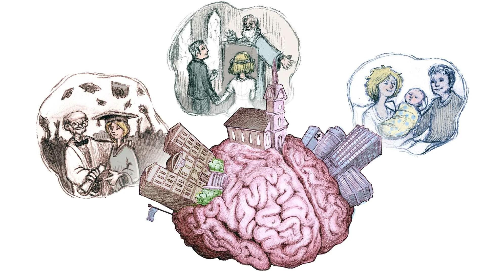Brain information. Мозг память. Представление мозг. Память иллюстрация.