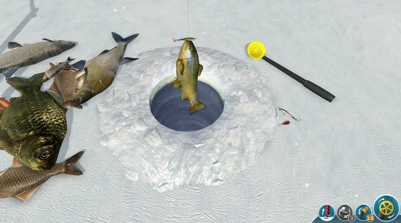 Игры русской зимней рыбалки