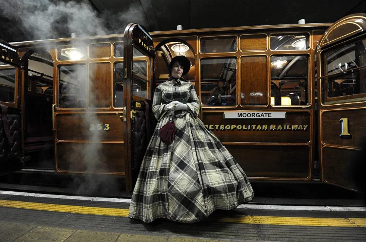 London underground steam фото 8